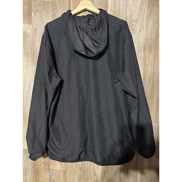 lands end windbreaker Black Men’s Size L - Picture 2 of 5